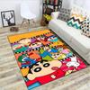 Crayon Shin-chan  Carpet Office Decorative Carpet For Living Room Bedroom Door Mat Floor Rug Computer Chair Area Rug