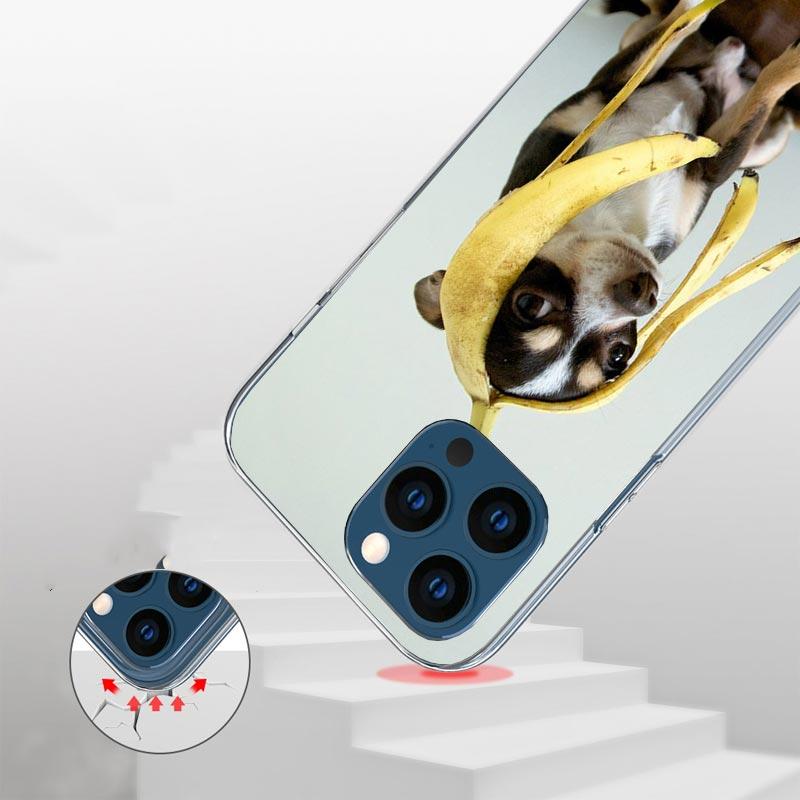 Chihuahua Puppy Teacup Dogs Case Phone Cover for Apple iphone 16 15 14 13 12 Mini 11 Pro Max 16E X XS XR 7 Plus 8 + SE 2020 Tren