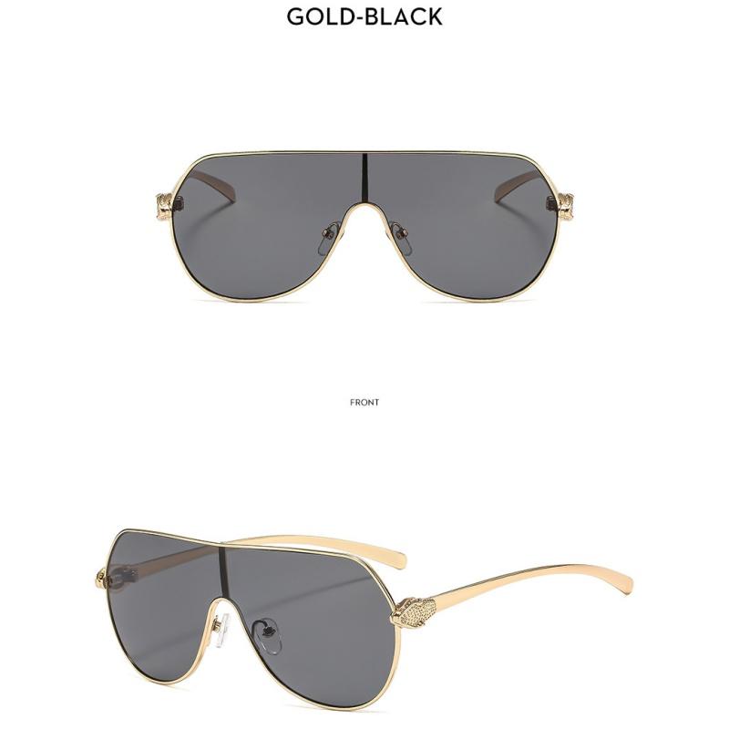 Women's Sunglasses, Metal Large-frame Aviator Sunglasses, Men's and Women's Fashion Sunglasses.