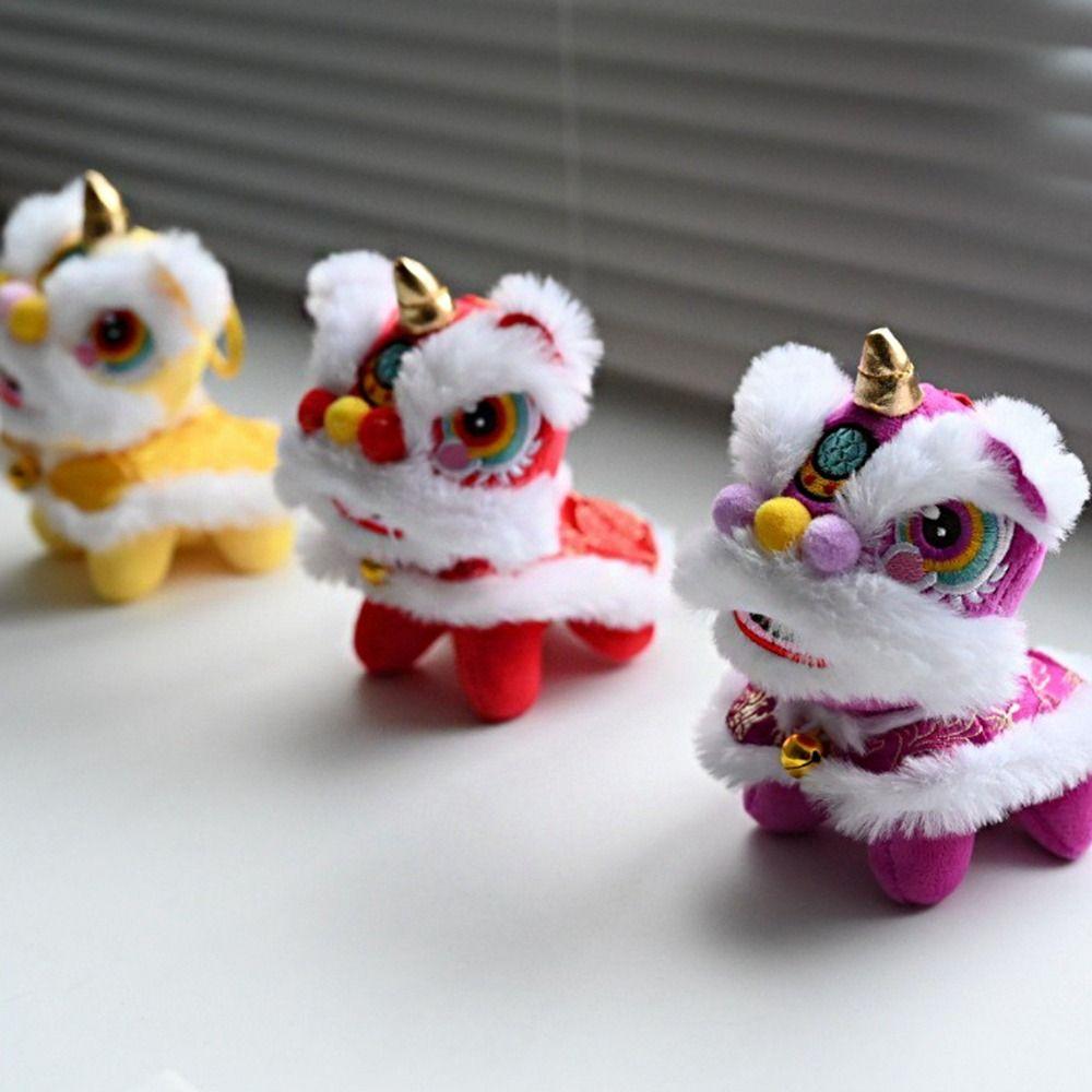 Year of Horse Lion Dance Pendant Awakened Lion Chinese New Year Gift Small Gift
