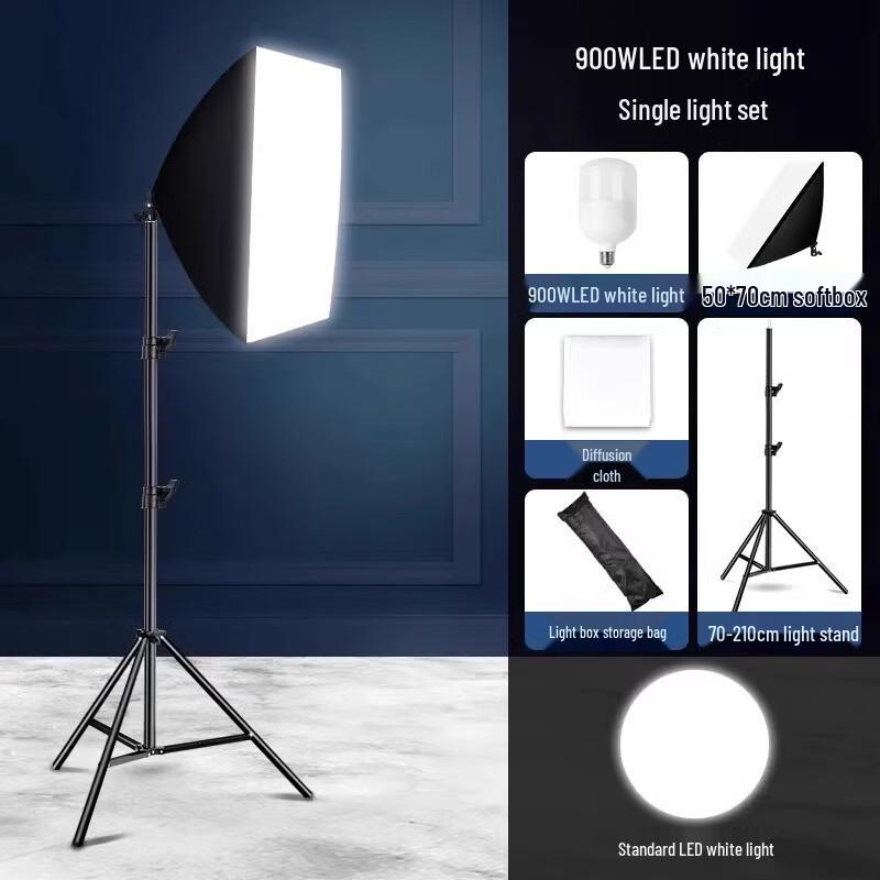 Zhiyao Future Professional Photography & Live Streaming Fill Light Kit 900W White Light