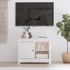 Day and Night - Day and Night Solid White Pine Wood TV Cabinet 70x36.5x52 Cm