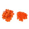 100pcs Livestock Ear Tag Anti Dropping Pig Round Ear Tag with Number for Foxes Pigs SheepsOrange