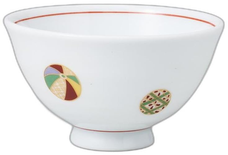 White Porcelain Dream Balloon Lightweight Rice Bowl X 11 X Rice Bowl Setomonohonpo [11 6.5cm]
