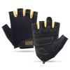 Men's and women's yoga gym sports outdoor half finger non-slip mesh back hole