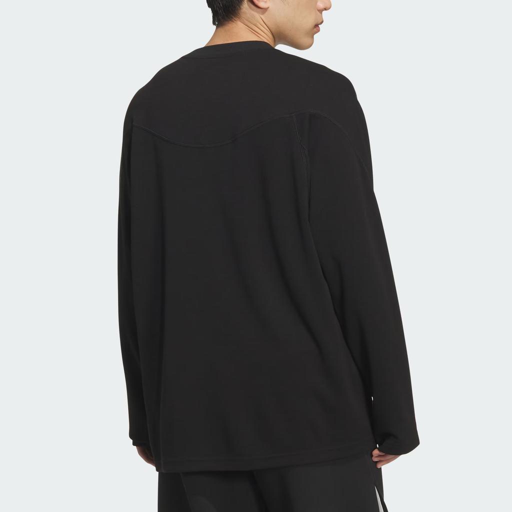 adidas Fos Future Style Locker Bequemer Rundhalsausschnitt Raglanärmel Langarm T-Shirt Herren Tops KC0151