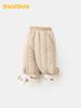 DUUDUU 2025 Quilted Toddler Pants: Thick, Warm Cotton for Autumn/Winter