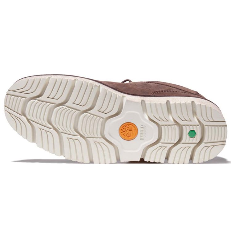 Timberland Chukka Modne Botki Robocze Męskie Buty Ciemnobrązowe A41YAV13