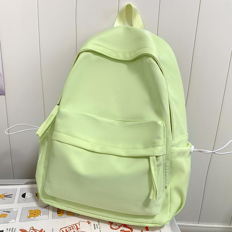 Children's Elementary School Students  Junior High School Students  College Students  Backpacks  Solid Color Shoulders