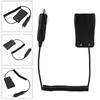 12V Car Radio Battery Eliminator with Charger Adapter for Baofeng BF 666S 777s 888s