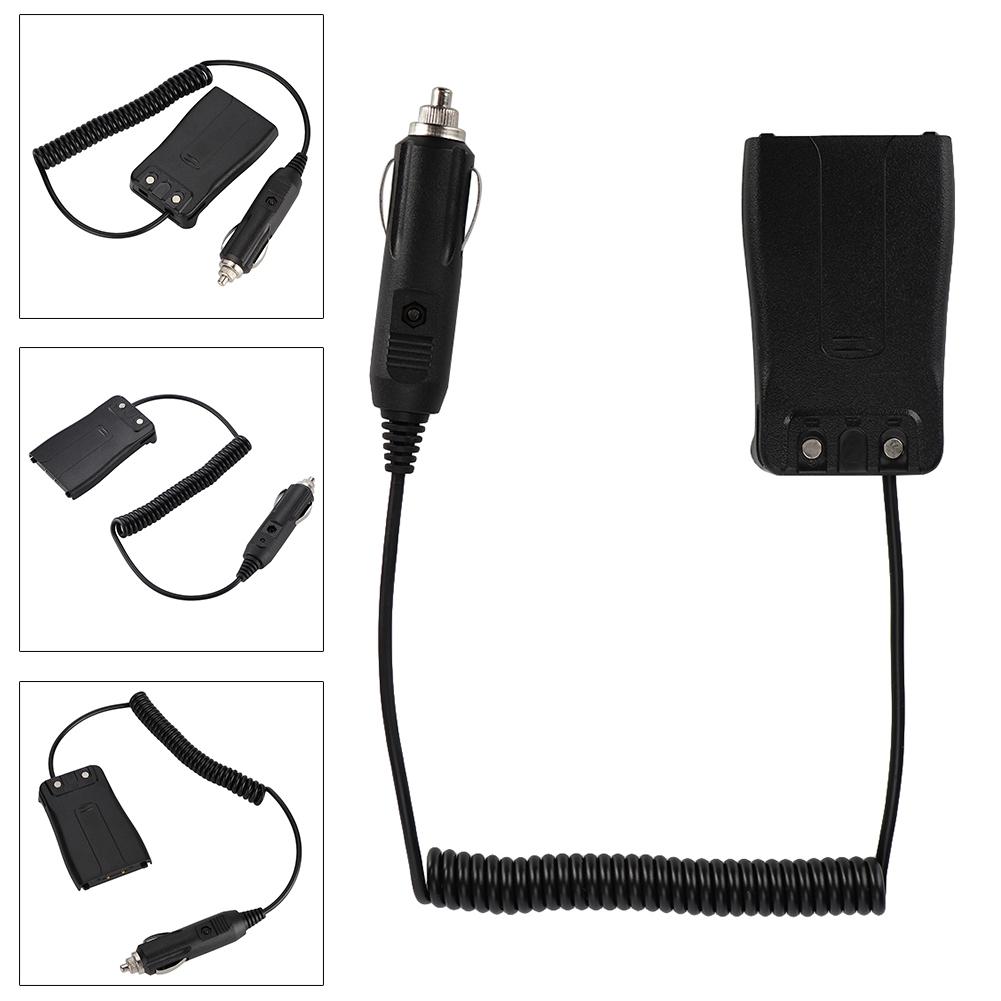 12V Car Radio Battery Eliminator with Charger Adapter for Baofeng BF 666S 777s 888s