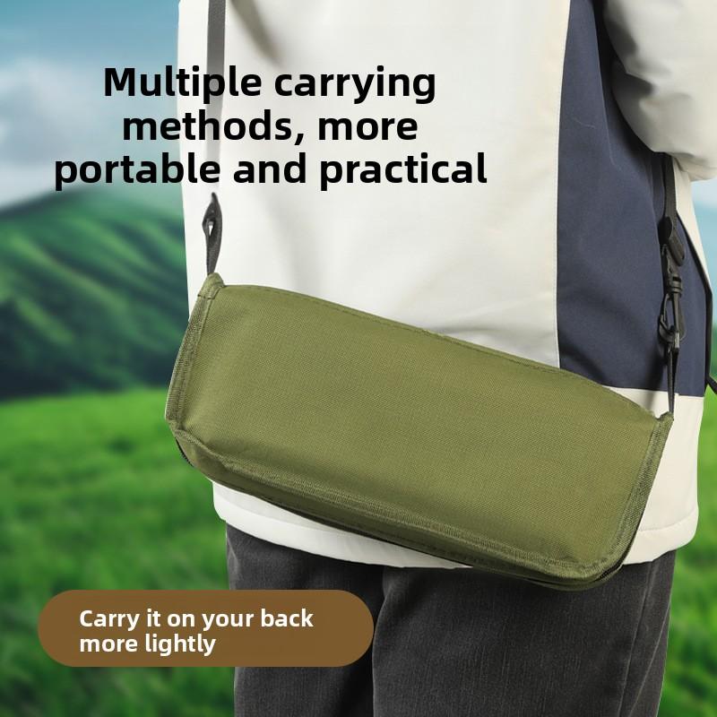 Outdoor Backpack Folding Stool Pencil Bag Stool Portable Simple Camping Equipment Satchel Stool Sports Folding Chair Handbag