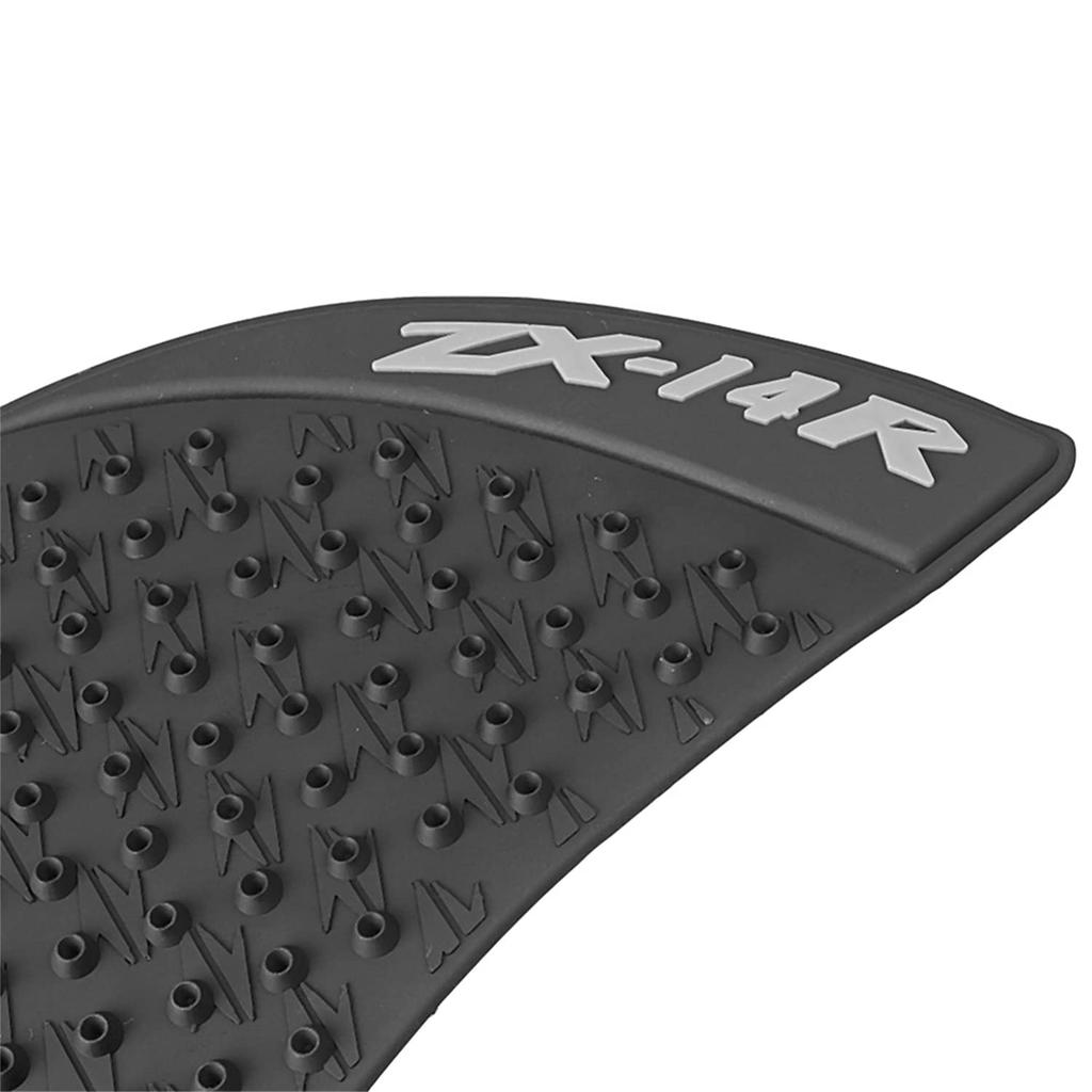 Kawasaki ZX-14R 06-15 Motorcycle Side Knee Grip Pad Tank Pad Protective Protector Traction Pad Scratch Resistant Logo Compatible Car Models