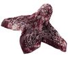 Printed Brim Bandana Hat Paisley Floral Sun Visor Hat Fashion Bandana Scarf  for Women