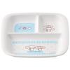 Skater Children's Antibacterial Baby Lunch Plate, Plastic, 470ml, Sanrio Cinnamoroll Design, Made In Japan, XP7AG-A