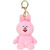 Plush Rabbit Pink Toy Cartoon Cute Doll Backpack Pendant Childrens Gift Holiday