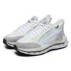 Fila Km Fabric Synthetic Leather Sports Comfortable Low-Top Lifestyle Casual Shoes Women Casual Shoes White Gray F12W233113FBV