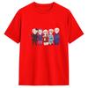 T-shirt Unisex Hetalia Potenze dell'Asse 100% Cotone Abbigliamento Vintage Manica Corta Girocollo Nuovi Arrivi T-shirt