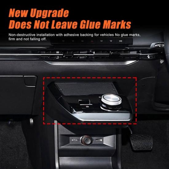 ABS Kohlefaser Mittelkonsole Schalthebel Panel Abdeckung Für MG4 MG 4 EV EH32 22+