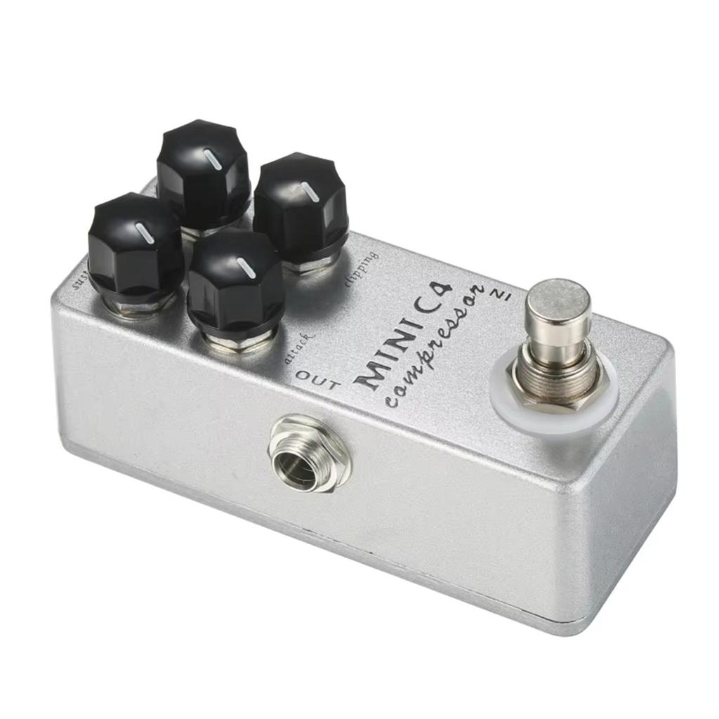 True Bypass C4 Compressor Bass Guitar Effect Pedal Overdrive 4 Modes Effector Guitar Effect Pedal Guitar Part Enduring