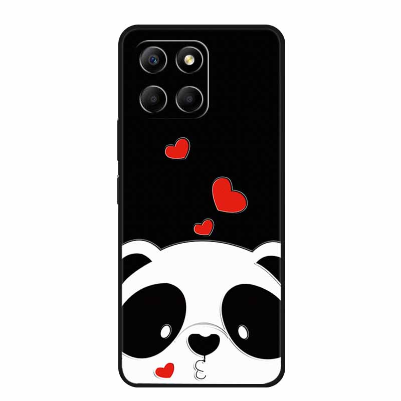 3D Emboss Case For Honor 200 Smart X6c X6b X8c X8b X7c X5b Plus Play 9A Phone Case X 6c 9 A Coque Black Silicone Soft Back Cover