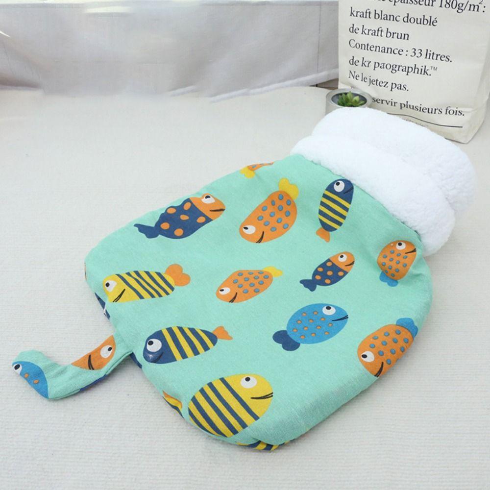 Cartoon Tunnel Cat Nest Semi-closed Cat Cushion Cute Cat Sleeping Bag for Puppy Cats