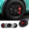 4pcs For Model 3 Model S Model X Model Y Cybertruck Roadster Car Styling Wheel Center Hub Cap Badge Cover Auto Accessories