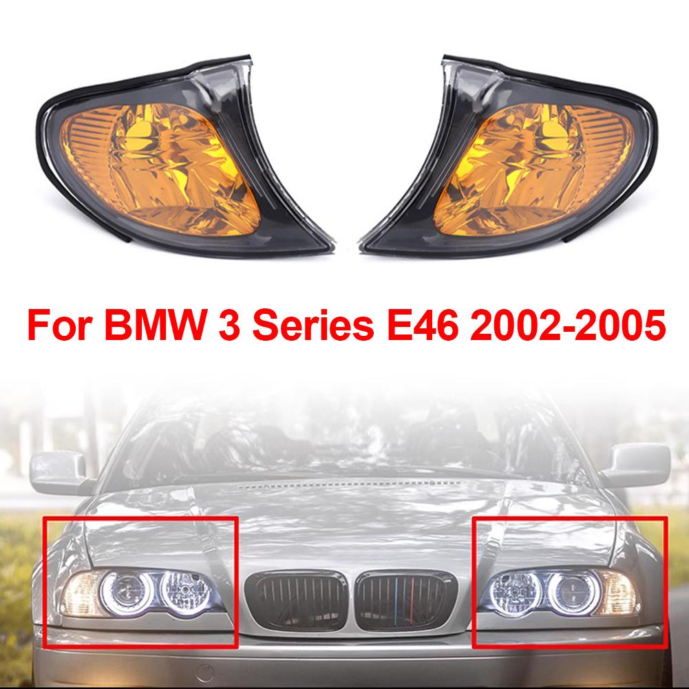 Auto Blinker Ecke Marker Licht Für BMW 3 Serie E46 2002-2005 63137165859 63137165860 Parkplatz Lampe Trim Auto Signal lampe
