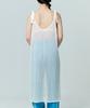 Tobaseu Knit Dress With Cutout Punching Strap Detail (White)