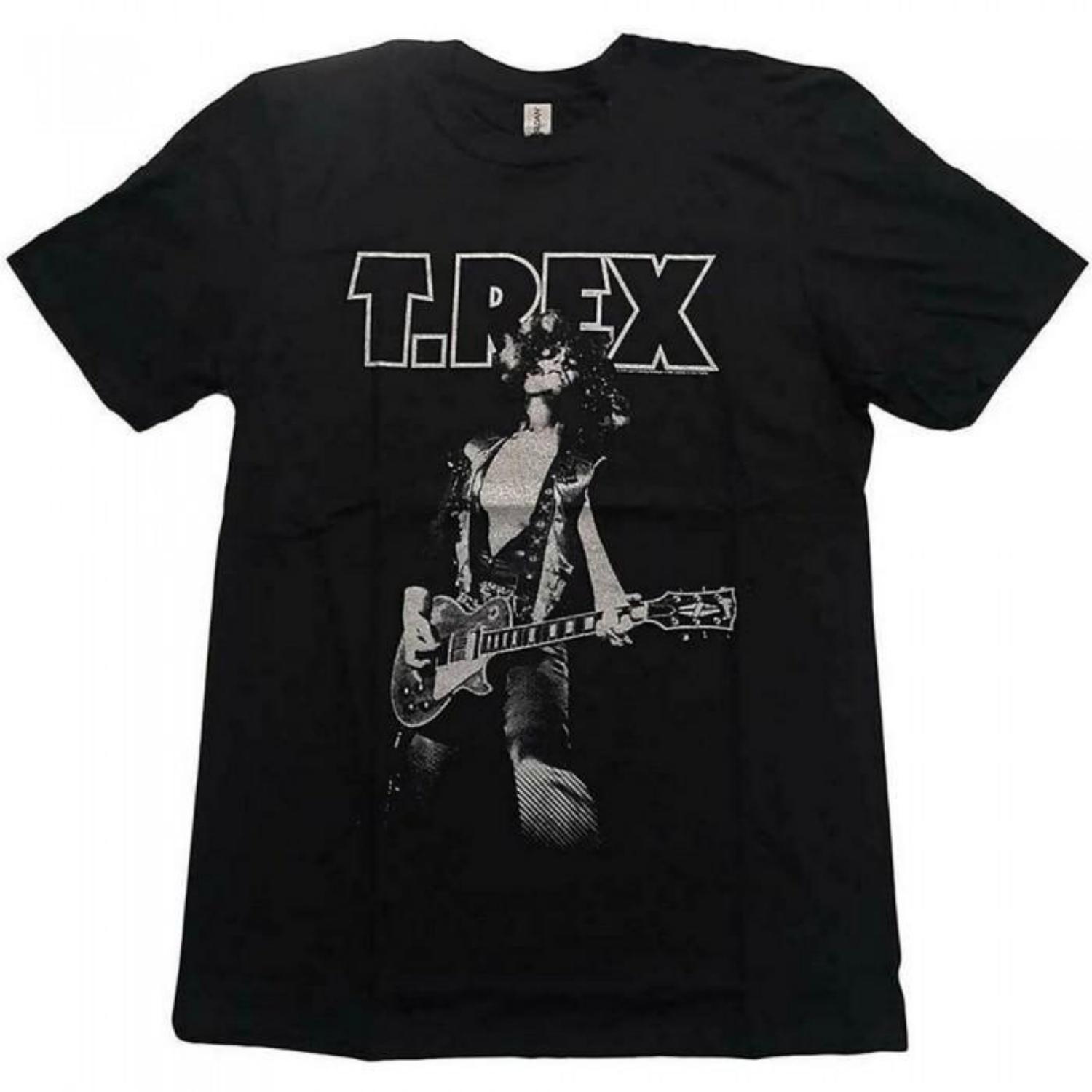 T-Rex Unisex Adult Glam Cotton T-Shirt S разноцветный