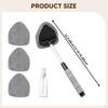Auto Windshield Cleaning Tool Interior Glass Kit Portable Lightweight Car Window