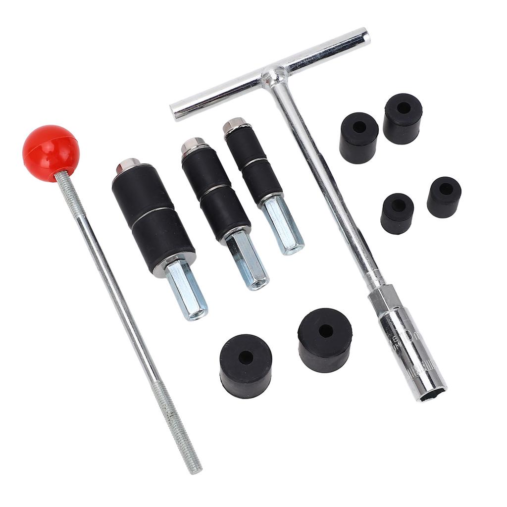 Pipe Water Stopper Kit Rustfritt stål Hot Melt Water Stop Pin Pipe Lekkasje Reparasjonsverktøy med skiftenøkkel 