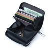 Women's Zipper Purse Short Lychee Pattern Fashion Multi-Card Slot ID Card Holder Coin Zipper Purse For Women