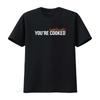 Du bist gekocht Design Co Kern T-Shirt vintage gewaschen Bequem Leicht Streetwear Unisex Lässig Atmungsaktiv Mann Grafik