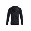 Under Armour Rival Camo Script Fleece Hoodie Men Hoodies Black 1366308-001
