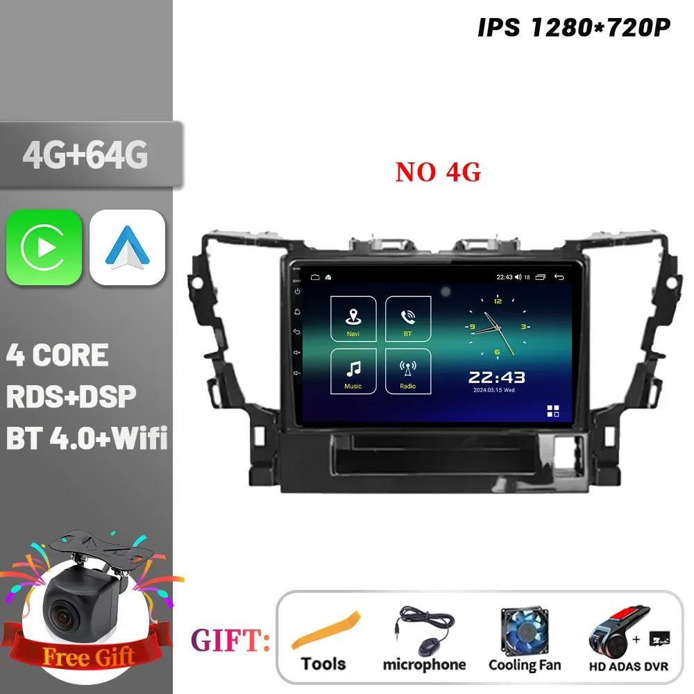 Wireless CarPlay Touch Screen Stereo Android For Toyota Alphard H30 2015-2020 Car Radio Multimedia Navigation Head Unit Screen