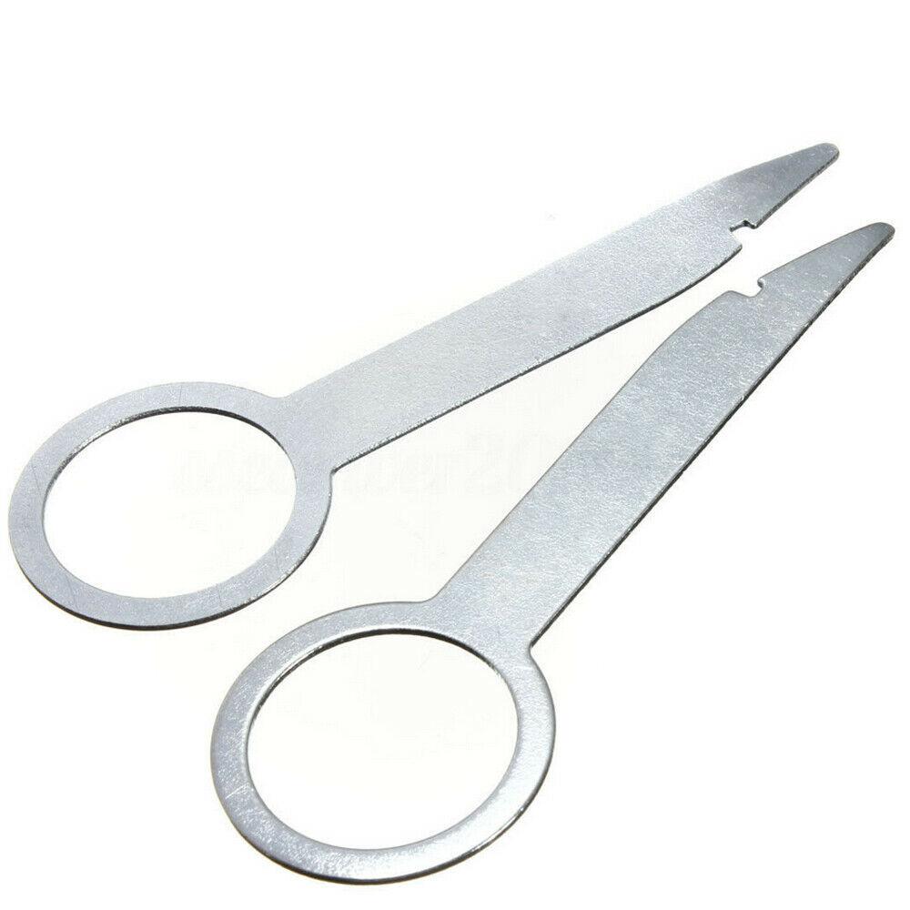 4x Autorádio Stereo Klíče na demontáž Uvolňovací nástroj Vyhrazený demontážní nástroj pro díly Auto Tuning Příslušenství Produkty Univerzální