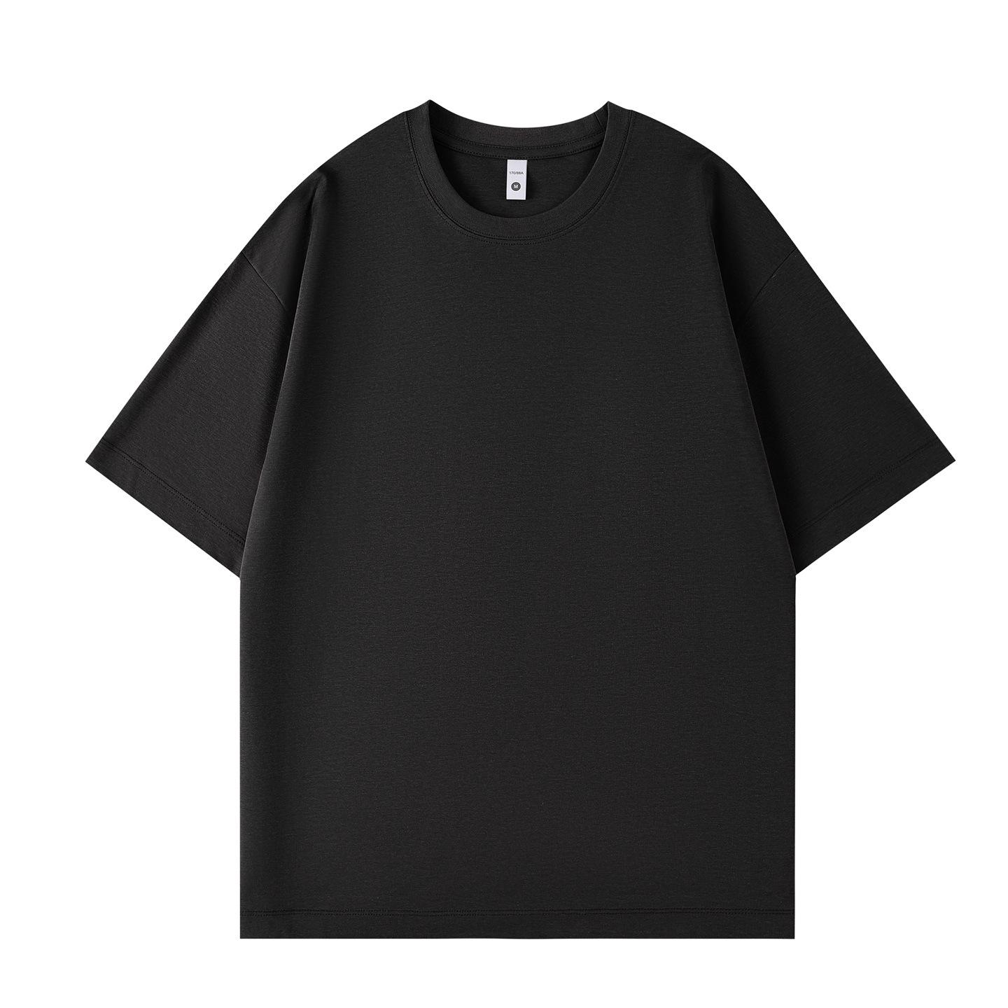 

2026 Lyocell Ice-Cool Unisex Casual Short-Sleeve T-Shirt S (45-55 kg)