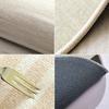 Mat For Kitchen Runner Rug Set Water-Absorbing Non-Slip Floor Mats Long Carpet Brown Imitation Linen Home Decoration Rugs