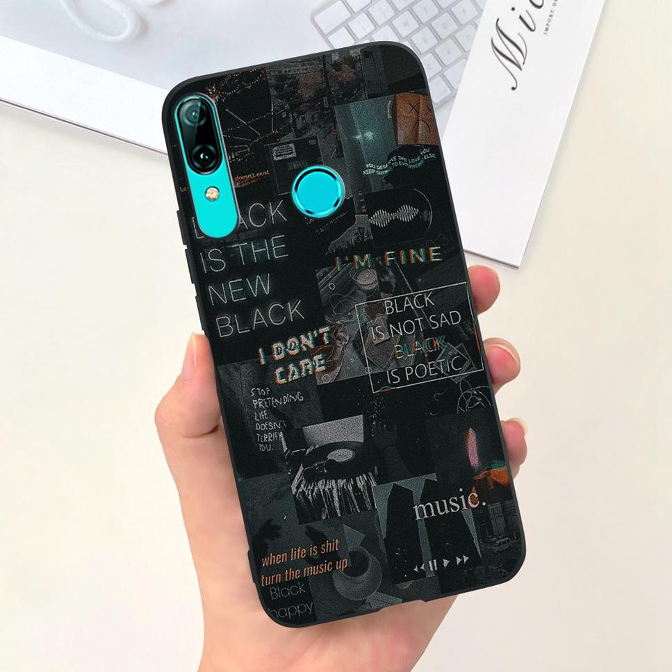 For Huawei P Smart 2019 6.21"Case Cute Cartoon Astronaut Soft Silicone Cover For Huawei P Smart 19 POT-LX3 Shockproof Phone Case