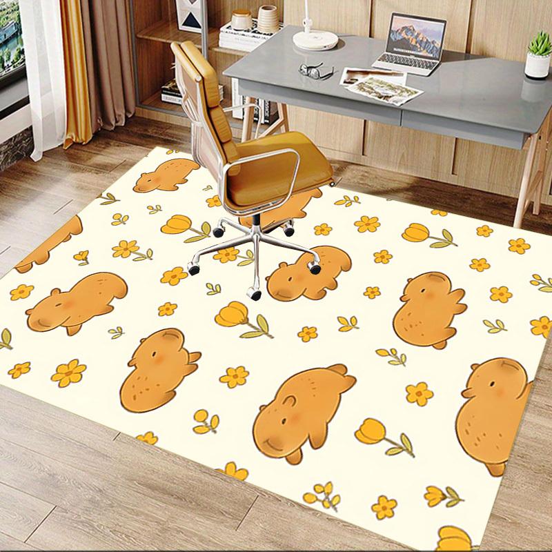 1PC Potato Flowers Extra Large Non-Slip Floor carpet, Office, family, bedroom, Studio - Large Area Rug Indoor Rugs, Vibrant Colors-W237