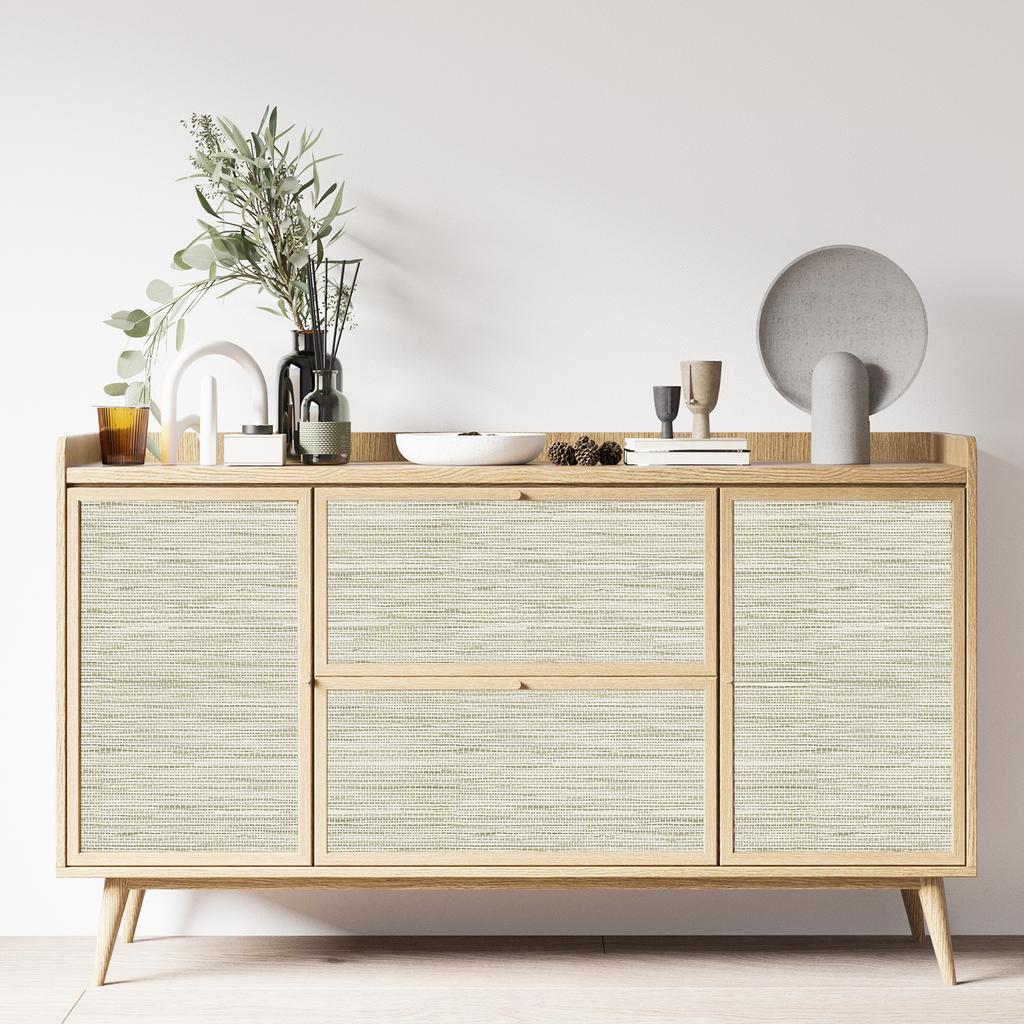 Light Yellow Texture Wallpaper Peel And Stick Waterproof PVC Cabinet Sticker Kitchen Bathroom Wall Decoration Contact Paper