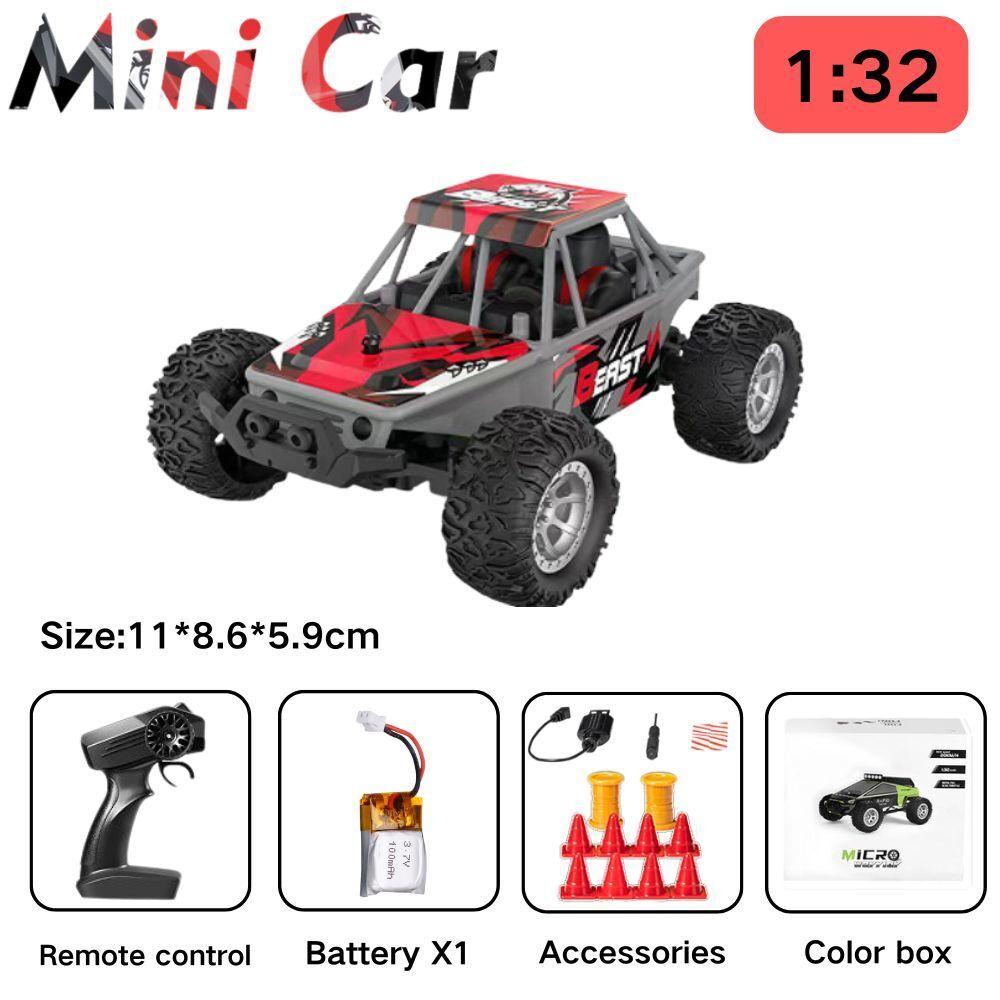 S801 S802 S803 S638 S658 1:32 Mini RC Car With LED Light 4CH High Speed Rechargeable Off Road Vehicle Model Toys For Boys Gift