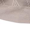 Autumn and Winter Men's High-neck Sweater, Thickened Sweater, Casual Warm Base Knitted Sweater