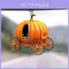 Acrylic Halloween Pumpkin Carriage Interior Decor With Cartoon Style For Vehicle Enhancement