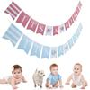 Banner für Baby-Geschlechtsenthüllungsparty: 'Es ist ein Junge' Geburtstagsdekoration & Foto Requisite