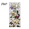Stained Glass Effect Sticker Rainbow Window Privacy Film, Decorative Static Cling Stickers, Heat Control & UV Blocking Cling, Waterproof 100x45cm for