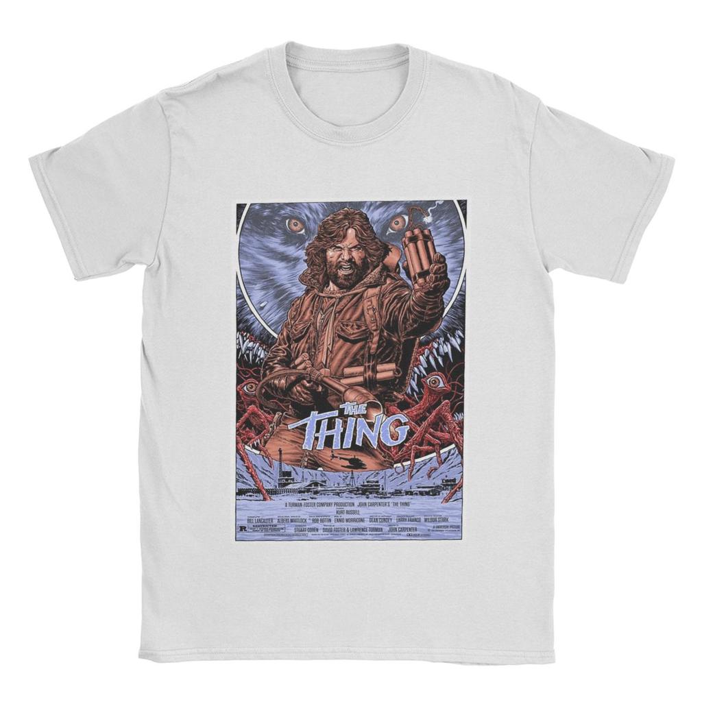 Věc Hororový film Tričko Pánské Čistá Bavlna Vtipná Trička Kulatý Výstřih Tričko Krátký Rukáv Topy Grafický Potisk