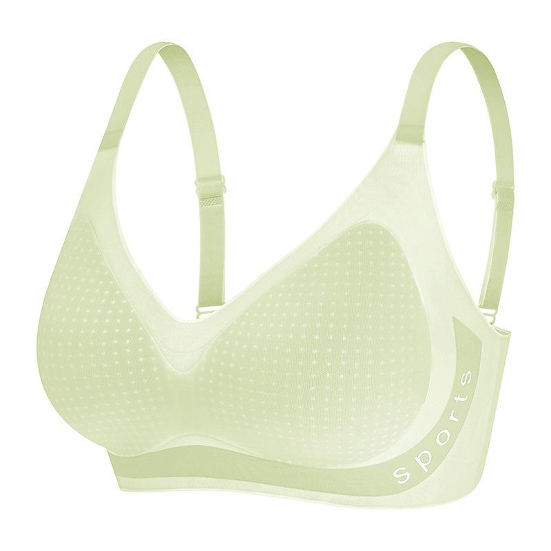 

The original ultra-thin ice silk seamless underwear is cool for girls in , with big breasts and small breasts without steel rings. 2xl40/90abc (thickness 0.5cm)