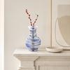 Handgefertigte Wabenpapier-Vase Dekorative Tischdeko Wohnzimmer